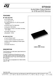 STV6432 datasheet pdf ST Microelectronics