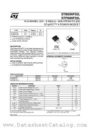 STB85NF55LT4 datasheet pdf ST Microelectronics