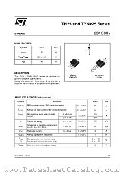 TN2540-600G-TR datasheet pdf ST Microelectronics
