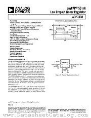 ADP3309ART-3-REEL datasheet pdf Analog Devices