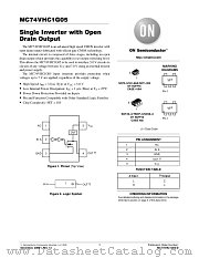MC74VHC1G05DFT2 datasheet pdf ON Semiconductor