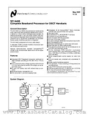 SC14408C80VDX datasheet pdf National Semiconductor
