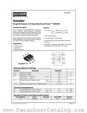SI3446DV_NL datasheet pdf Fairchild Semiconductor