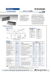 PT6705A datasheet pdf Texas Instruments