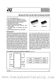 SG3525 datasheet pdf ST Microelectronics