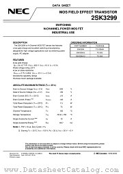 2SK3299-ZJ-E2 datasheet pdf NEC