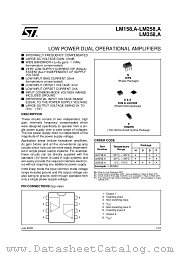 LM358AST datasheet pdf ST Microelectronics