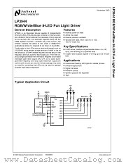 LP3944ISQEV datasheet pdf National Semiconductor
