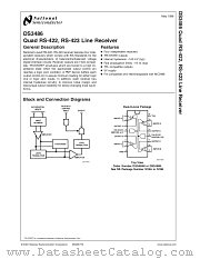 DS3486M datasheet pdf National Semiconductor