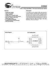 CY29943AI datasheet pdf Cypress