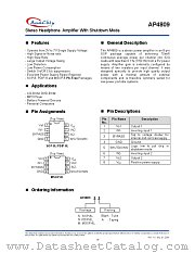 AP4809 datasheet pdf Anachip
