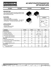 H11AA1S datasheet pdf Fairchild Semiconductor