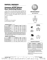DAP222T1 datasheet pdf ON Semiconductor