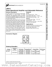 LM614IWM datasheet pdf National Semiconductor