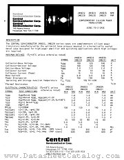 2N6229 datasheet pdf Central Semiconductor