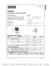 FDD6606_NL datasheet pdf Fairchild Semiconductor