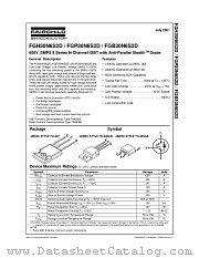 FGB30N6S2DT datasheet pdf Fairchild Semiconductor