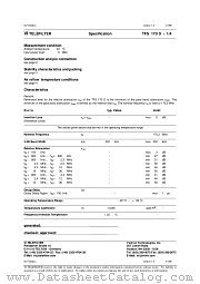 TFS170D datasheet pdf Vectron