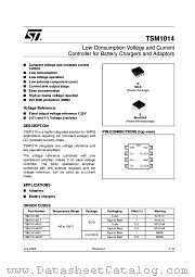 TSM1014ID datasheet pdf ST Microelectronics