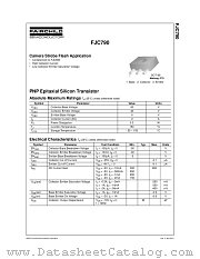 FJC790 datasheet pdf Fairchild Semiconductor