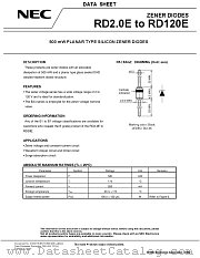 RD110E-T2 datasheet pdf NEC