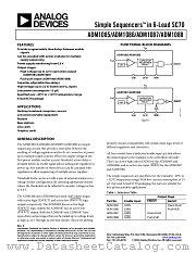 ADM1085 datasheet pdf Analog Devices