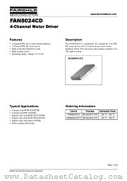 FAN8024CD datasheet pdf Fairchild Semiconductor