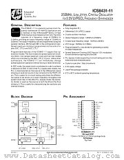 ICS8431-11 datasheet pdf Texas Instruments