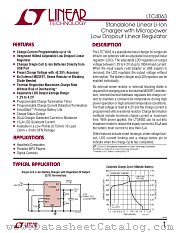 LTC4063 datasheet pdf Linear Technology