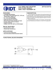 IDT74LVC377APG datasheet pdf IDT