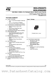 M30L0R8000T0ZAQF datasheet pdf ST Microelectronics