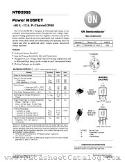 NTD2955-001 datasheet pdf ON Semiconductor