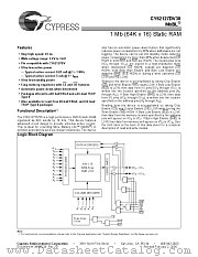 CY62127DV30L-55BVI datasheet pdf Cypress
