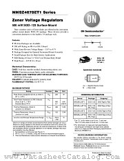 MMSZ4697ET1 datasheet pdf ON Semiconductor
