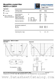 MQF21.4-1200/01 datasheet pdf Vectron