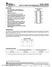 CDC351IDWR datasheet pdf Texas Instruments