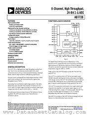 AD7739BRU datasheet pdf Analog Devices