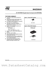 M40Z300AVMQ6F datasheet pdf ST Microelectronics