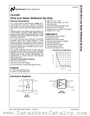 CLC425AJ-MLS datasheet pdf National Semiconductor