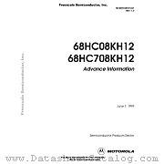 68HC08KH12 datasheet pdf Freescale (Motorola)