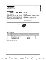 RMBA09501A datasheet pdf Fairchild Semiconductor