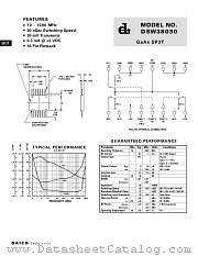 DSW38030 datasheet pdf DAICO Industries