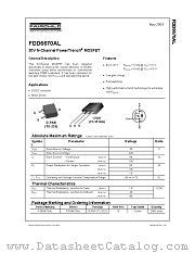 FDD6670AL datasheet pdf Fairchild Semiconductor