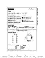 100325SCX datasheet pdf Fairchild Semiconductor