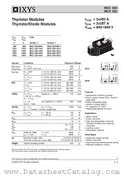 MCC250-16IO1 datasheet pdf IXYS