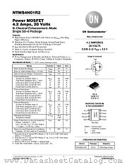 NTMS4N01 datasheet pdf ON Semiconductor