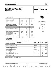 MMBT2484LT1 datasheet pdf ON Semiconductor