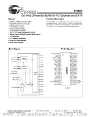 CY28401OC datasheet pdf Cypress