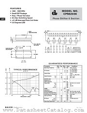 CPS62036 datasheet pdf DAICO Industries
