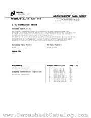 LM136H-5.0 datasheet pdf National Semiconductor